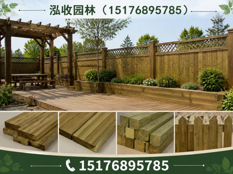 汕头塑木地板展示图