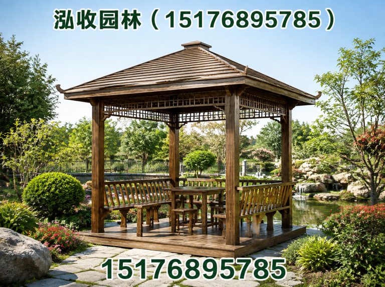 汕头京津冀防腐木工程展示图